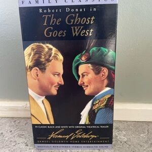 The Ghost Goes West VHS Tape